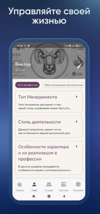 Astrocode: личный гороскоп
