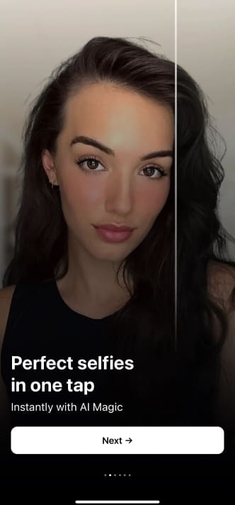 Lensa Al: photo & video editor